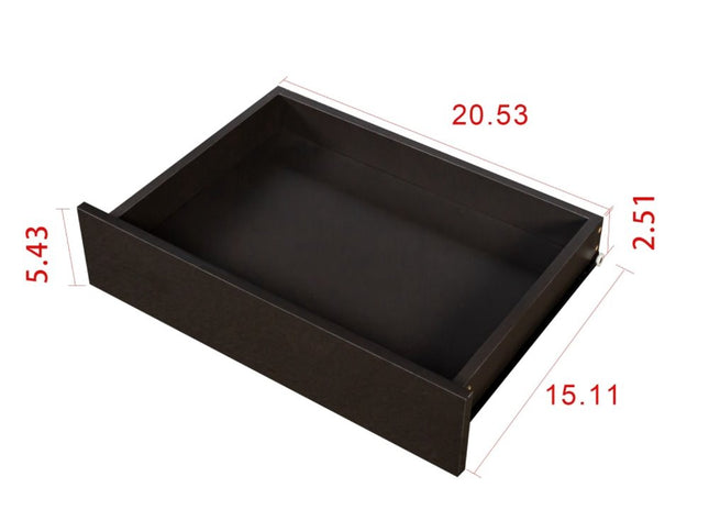 71" Black Wood Trestle Coffee Table