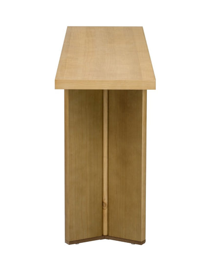 63" Natural Wood Coffee Table