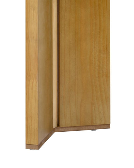 63" Natural Wood Coffee Table