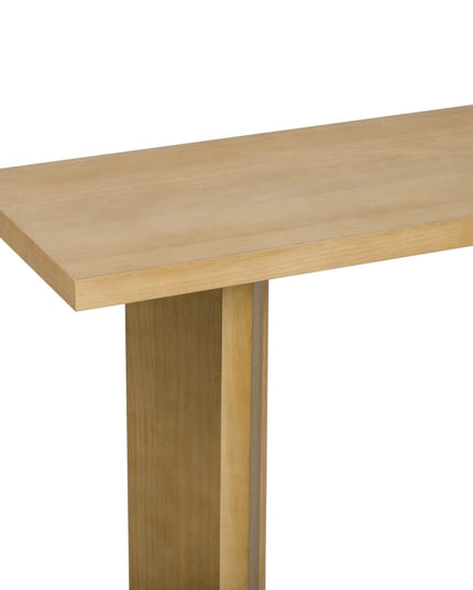 63" Natural Wood Coffee Table