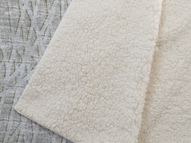 50" X 70" Beige And Gray Abstract Polyester Woven Plush Throw Blanket