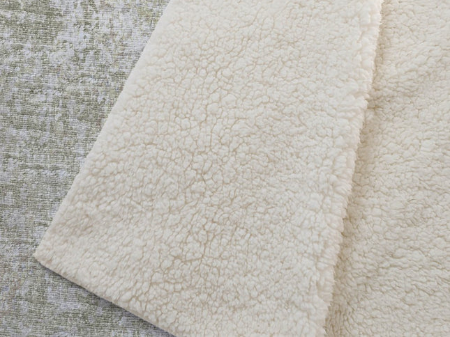 50" X 70" Beige And Gold Abstract Polyester Woven Plush Throw Blanket