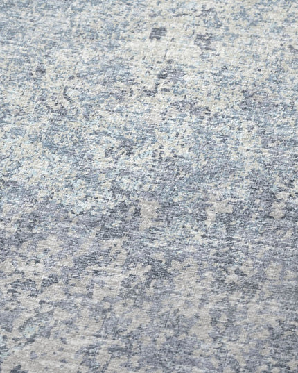 50" X 70" Blue And Beige Abstract Polyester Woven Plush Throw Blanket