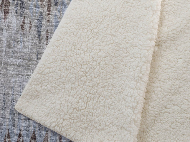 50" X 70" Blue And Gray Geometric Polyester Woven Plush Throw Blanket