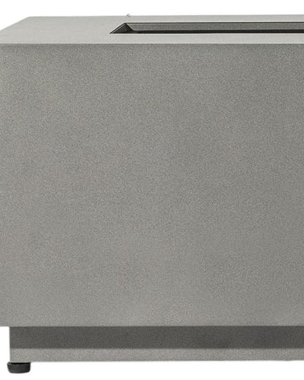 50000 BTU 42" Gray Steel Propane Rectangular Fire Pit With Cover