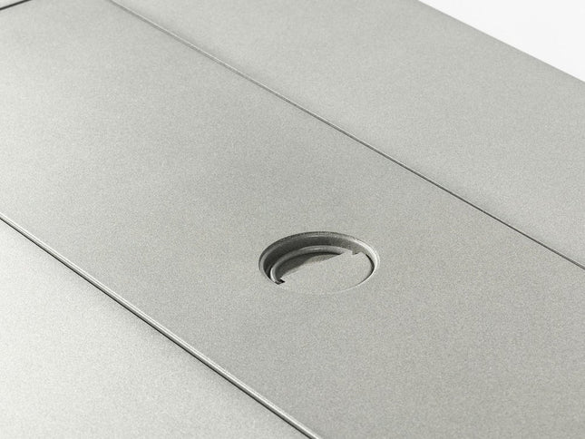 50000 BTU 42" Gray Steel Propane Rectangular Fire Pit With Cover