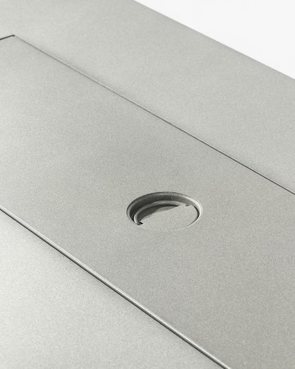 50000 BTU 42" Gray Steel Propane Rectangular Fire Pit With Cover