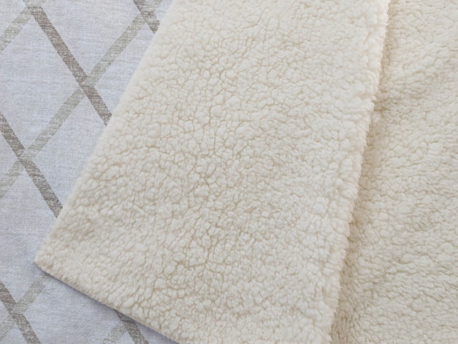 50" X 70" Ivory And Taupe Geometric Polyester Woven Plush Throw Blanket