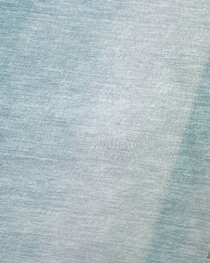 50" X 70" Blue Yellow And Green Striped Polyester Woven Plush Throw Blanket