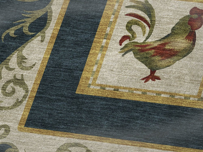 50" X 70" Gold Red And Ivory Animal Print Polyester Woven Plush Throw Blanket