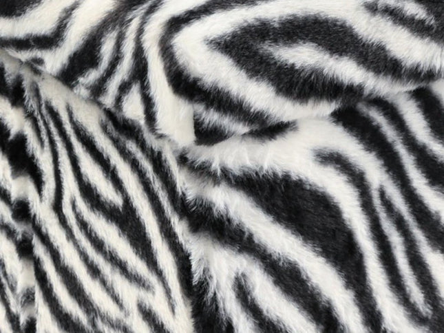 12" Plastic Animal Print Storage Ottoman