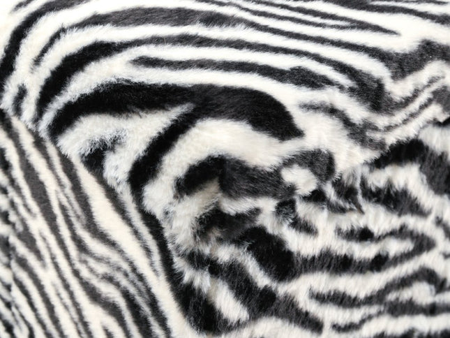 15" Plastic Animal Print Storage Ottoman