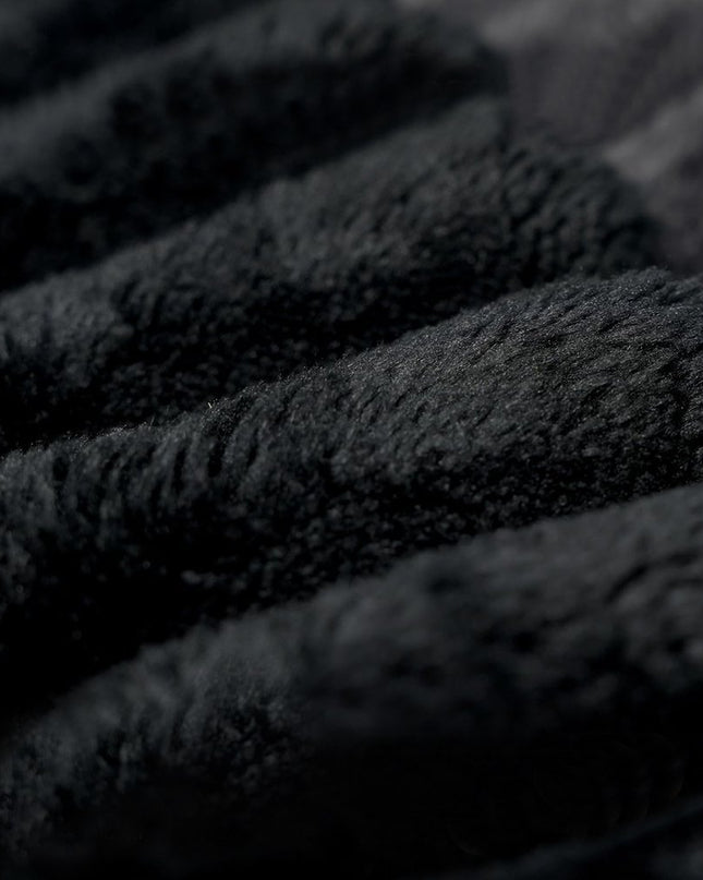 107" Black Corduroy Modular Compression Foam Sofa With Toss Pillows