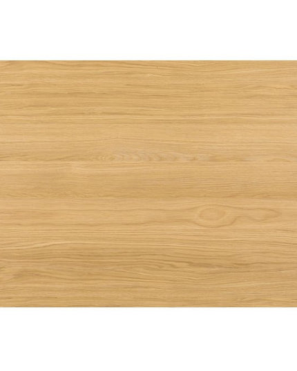 53" Oak Wood Sled Coffee Table