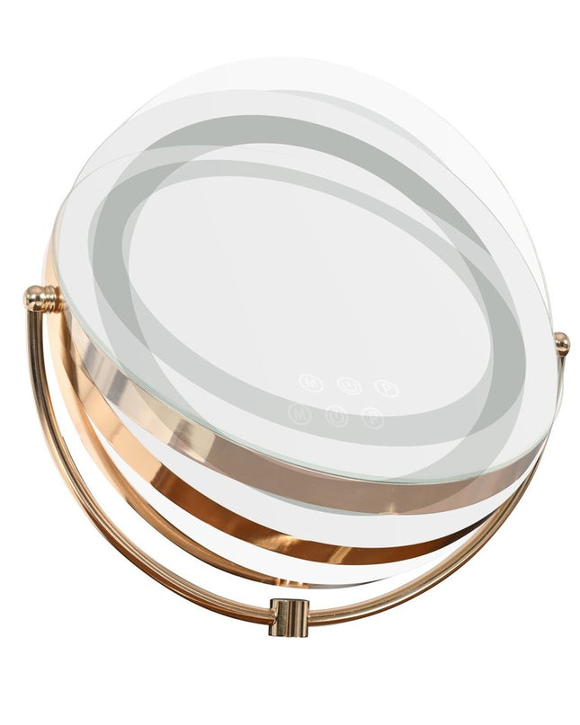 56" White Wood Lighted Single Drawer Dresser