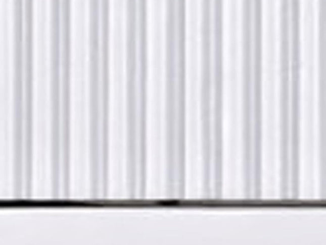 39" Silver Wood Two Drawer Dresser