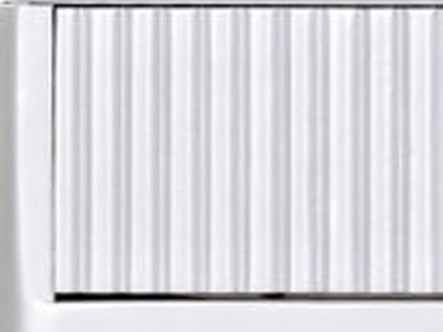 39" Silver Wood Two Drawer Dresser