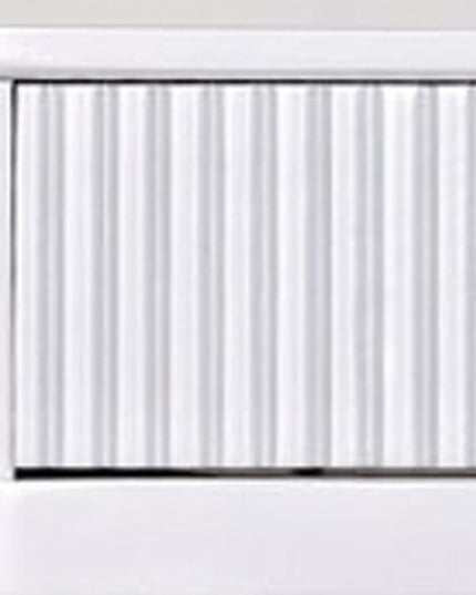 39" Silver Wood Two Drawer Dresser