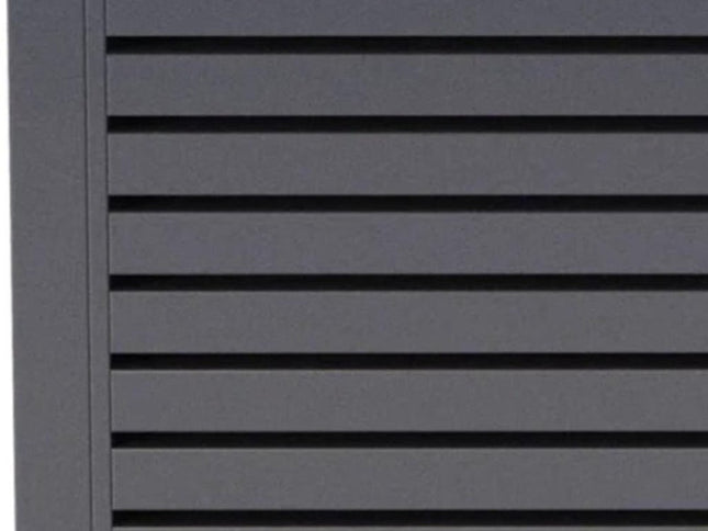 50000 BTU 42" Gray Steel Propane Rectangular Fire Pit Table With Cover