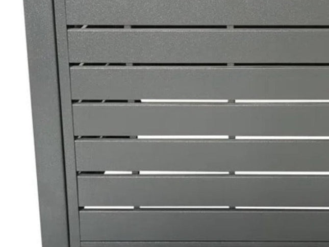 50000 BTU 42" Gray Steel Propane Rectangular Fire Pit With Cover