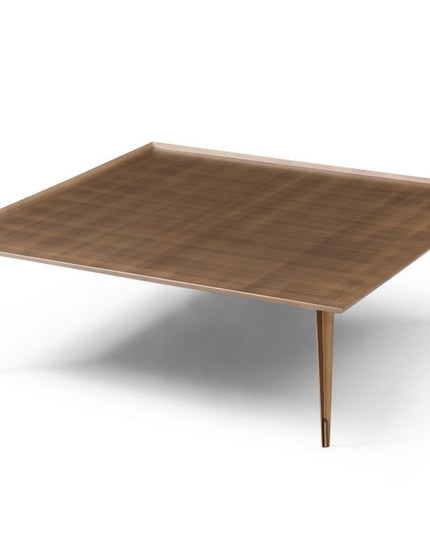 47" Bronze Copper Square Coffee Table