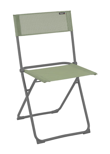 Set of 2 Moss Green Outdoor Folding Dining Chairs