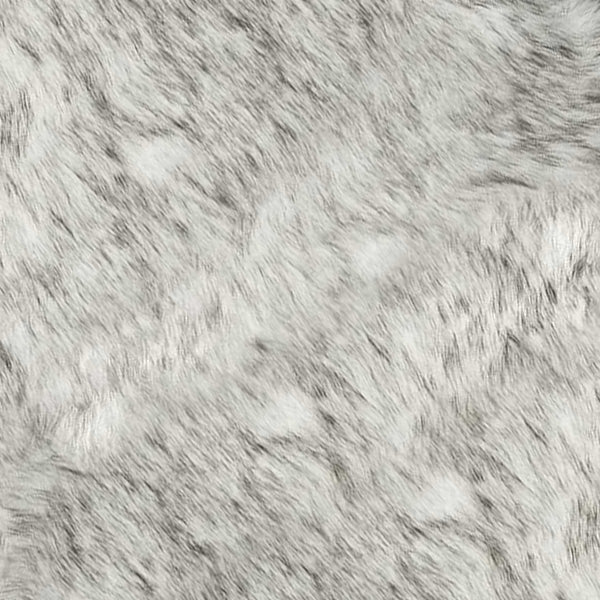 24" x 72" x 1.5" Grey Faux Sheepskin - Rug