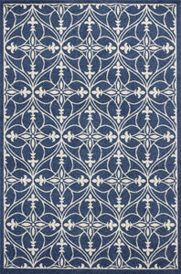 2' x 3' Denim Classical UV Treated Accent Rug