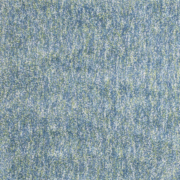 2' x 4' Polyester Seafoam Heather Area Rug