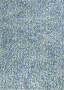 2' x 4' Polyester Seafoam Heather Area Rug