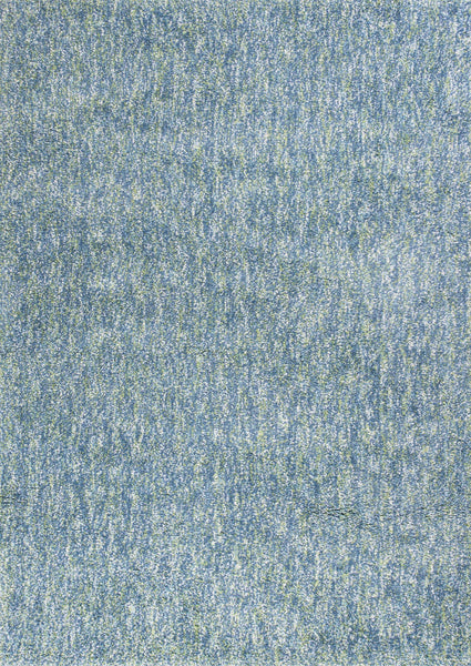 2' x 4' Polyester Seafoam Heather Area Rug