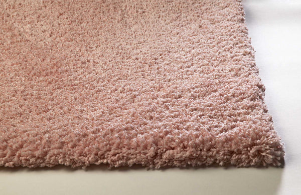 2' x 4' Polyester Rose Pink Area Rug