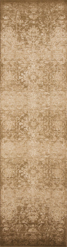 2' x 8' Beige Polypropylene Runner Rug