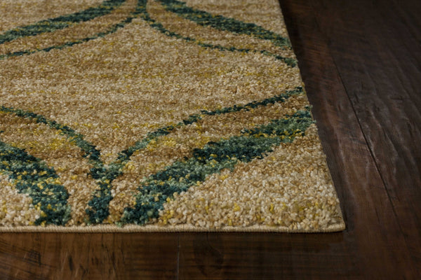 2'7" x 4'11" Polypropylene Sand Area Rug