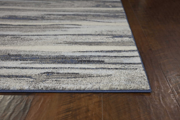 3' x 5' Grey Landscapes Area Rug