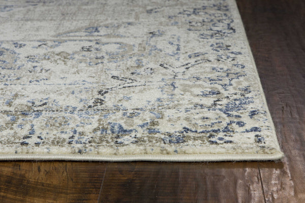 3' x 5' Ivory or Grey Medallion Area Rug