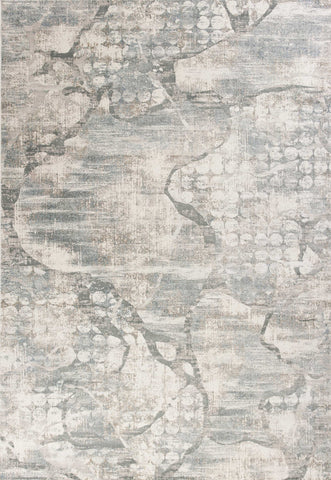 3' x 5' Ivory or Mist Abstract Area Rug