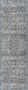 2' x 7' Slate Ancient Viscose Runner Rug