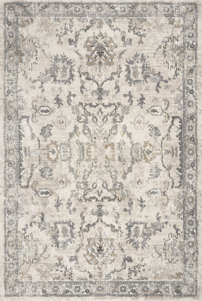 3' x 5' Ivory Vintage Area Rug