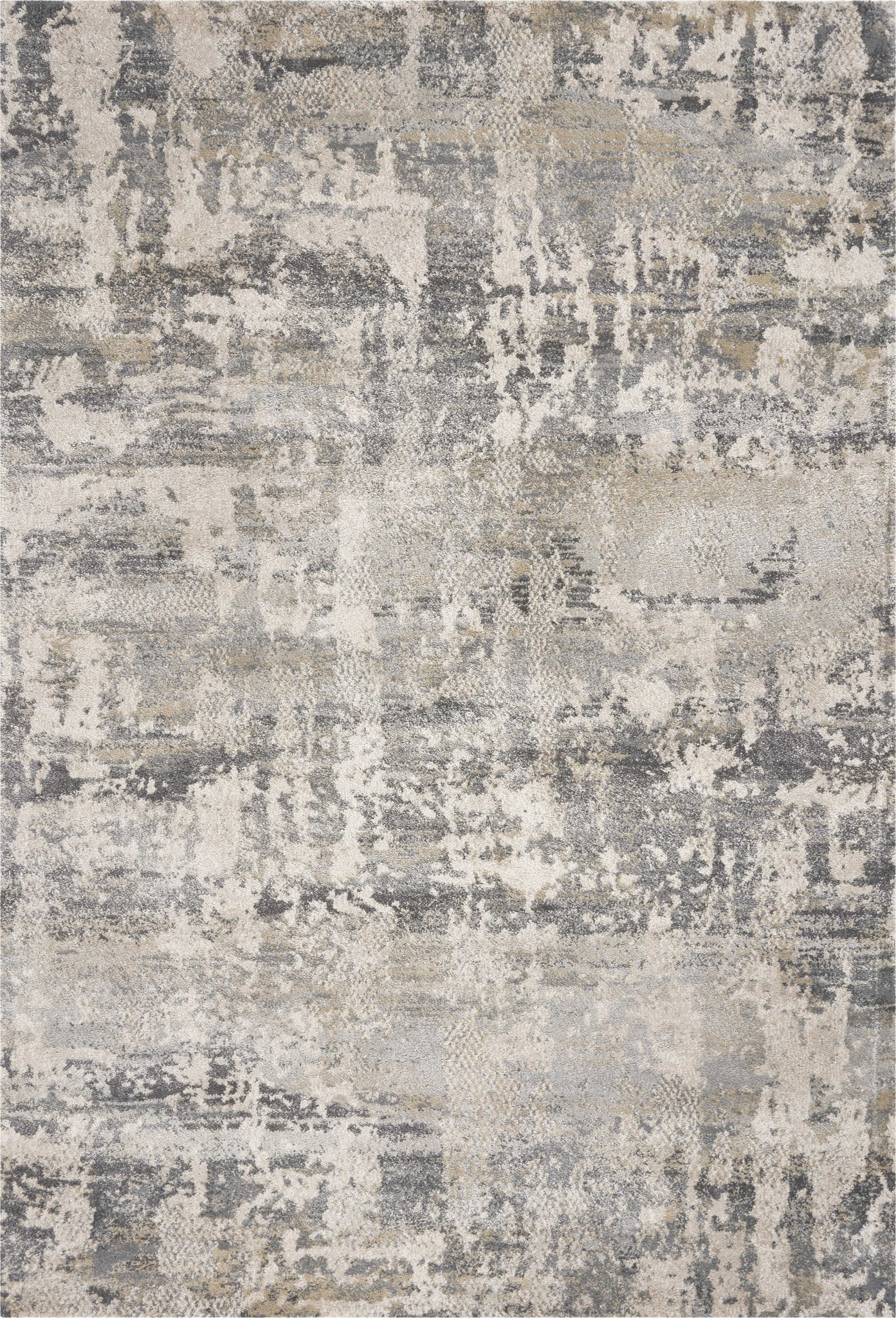 3' x 5' Natural Abstract Area Rug