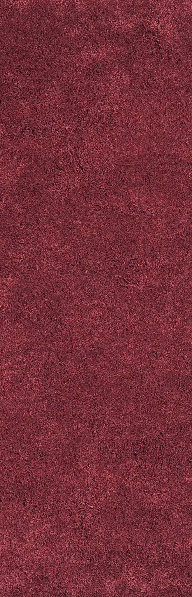 8' Red Plain Runner Rug