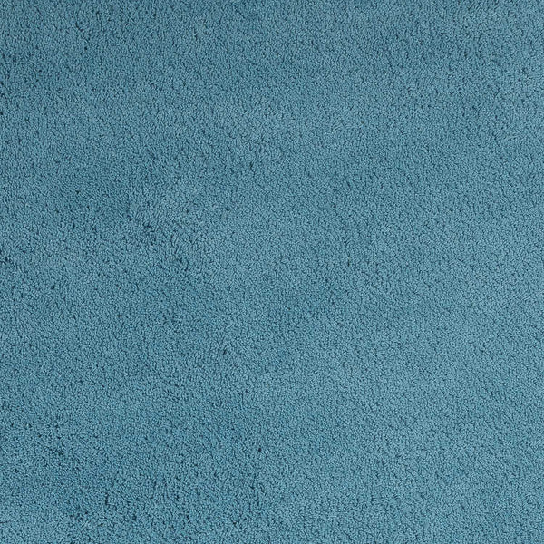 3' x 5' Highlighter Blue Plain Area Rug