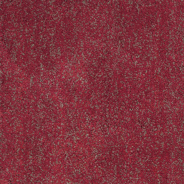 3' x 5' Red Heather Plain Area Rug