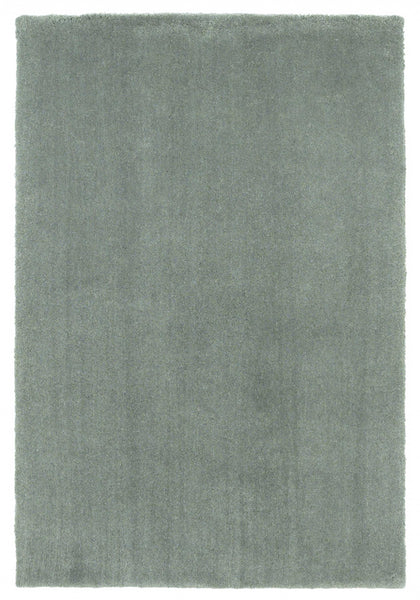 3' x 5' Slate Plain Area Rug