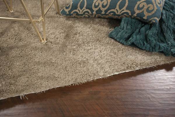 3'3" x 5'3" UV-treated Polyester Sand Area Rug