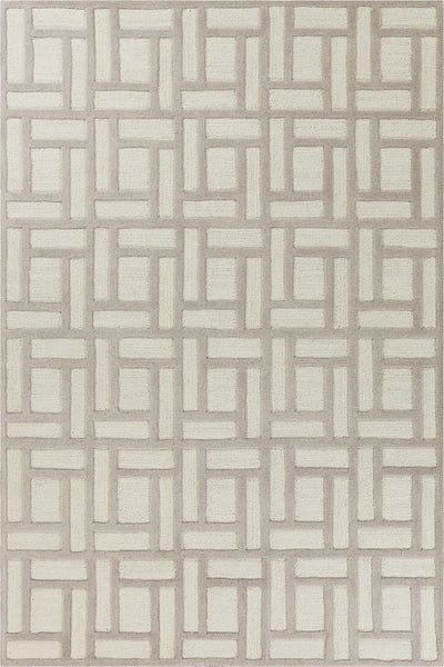 3'3" x 5'3" Wool Tan Ivory Area Rug