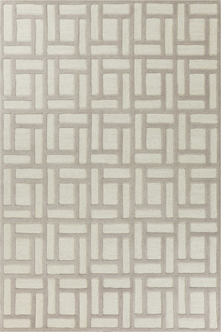 3'3" x 5'3" Wool Tan Ivory Area Rug