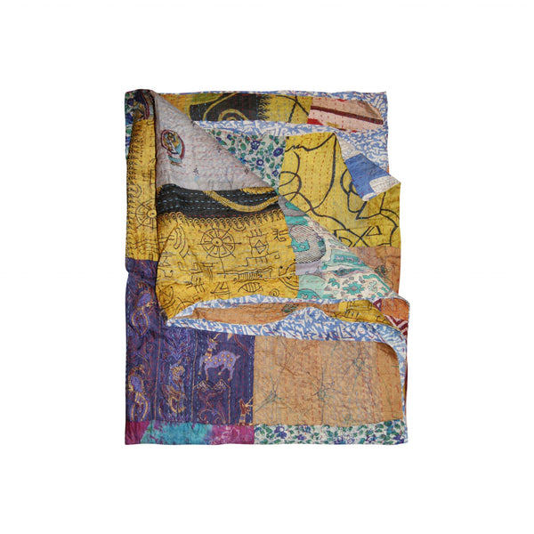 60" x 90" Silk Multicolor Throws