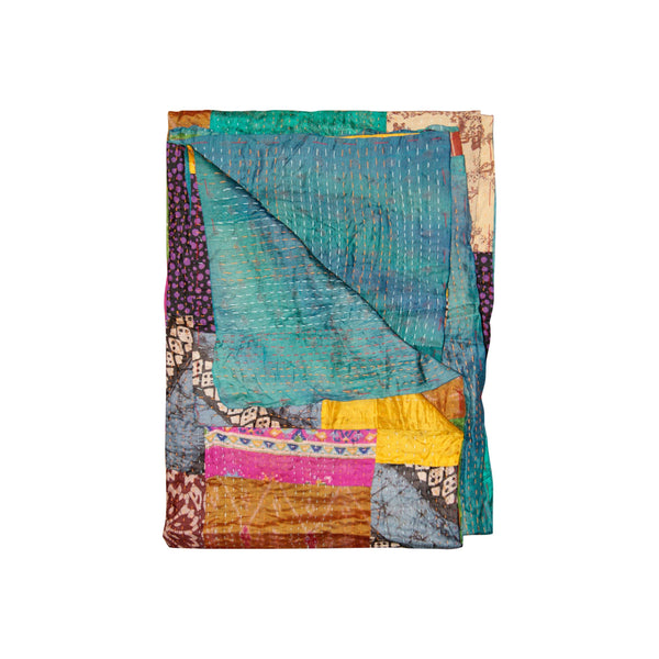 50" x 70" Silk Multicolor Throws