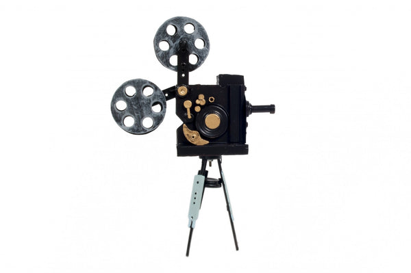 3" x 8.5" x 12.5" Metal Handmade Vintage Movie Projector